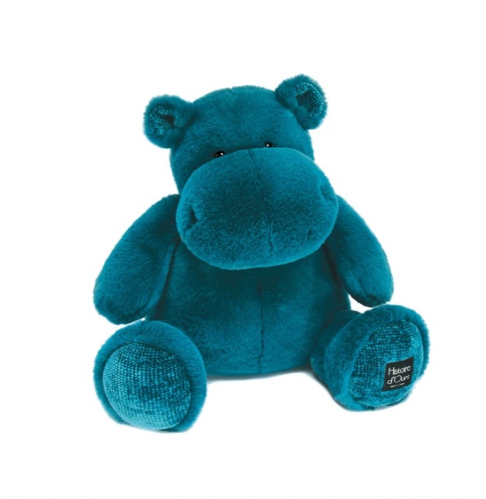 Photo de Hippo bleu canard 40cm