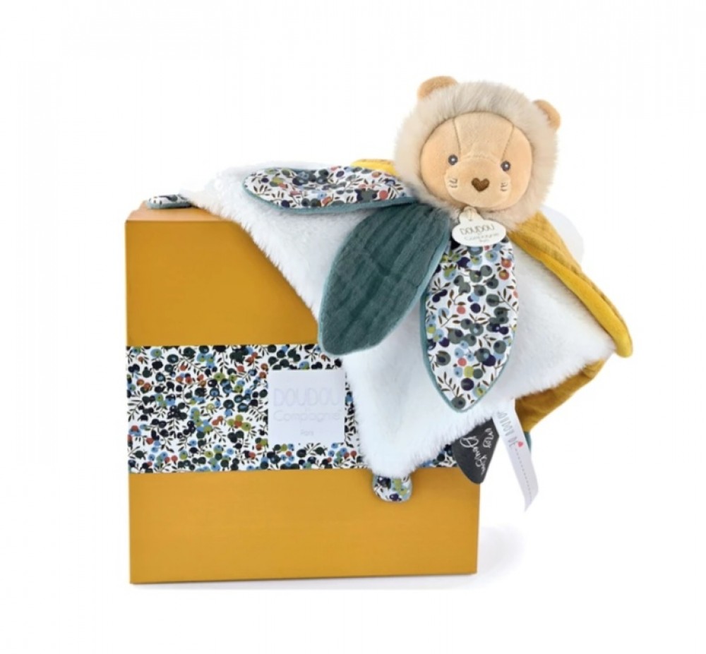 Photo de Lion doudou pétale 27cm