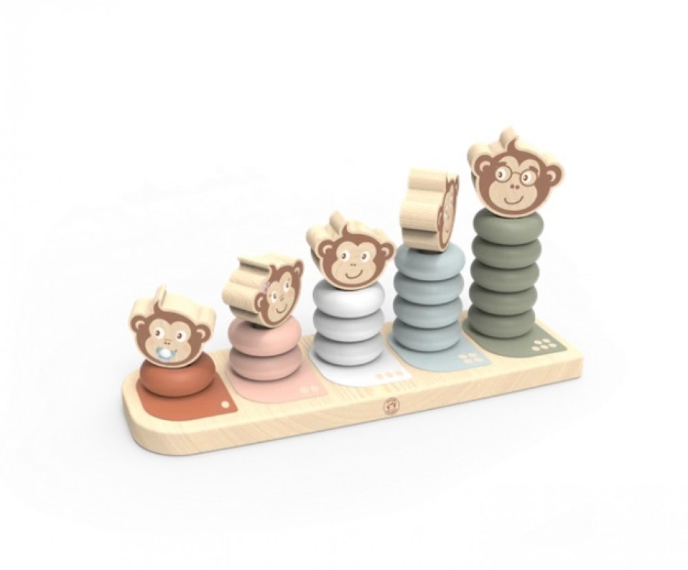 Photo de Famille singe à empiler