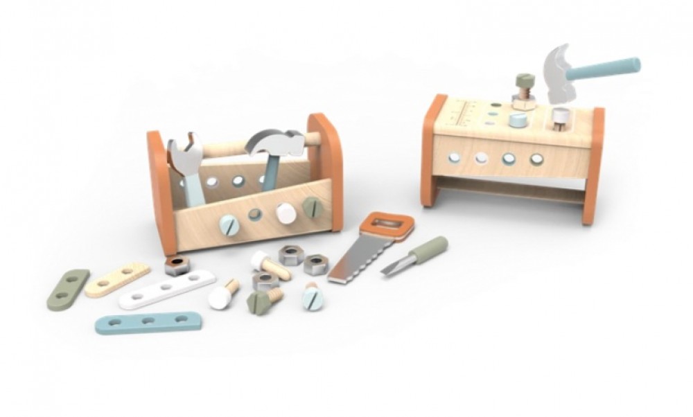 Photo de Établi et boîte à outils