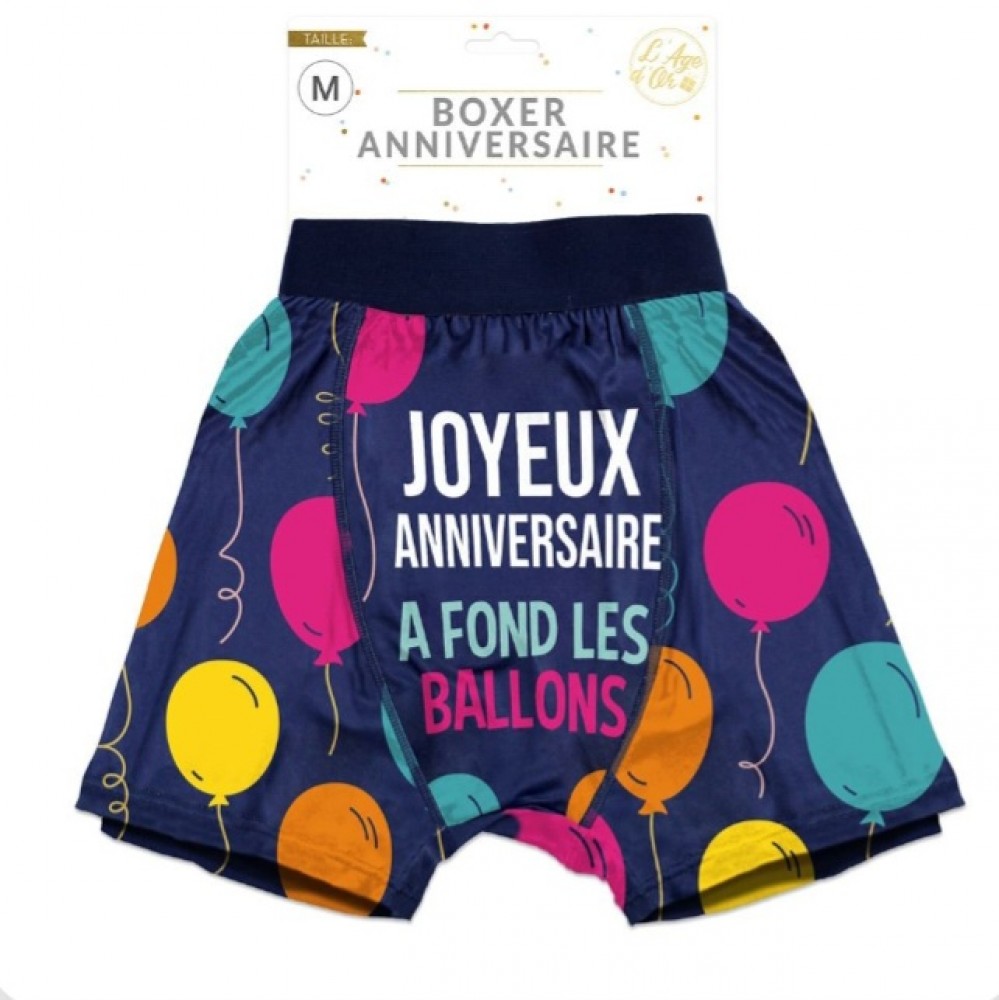 Photo de Boxer anniversaire taille