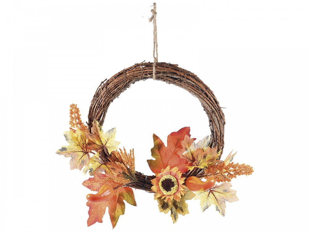 Photo de Couronne d'automne avec c
