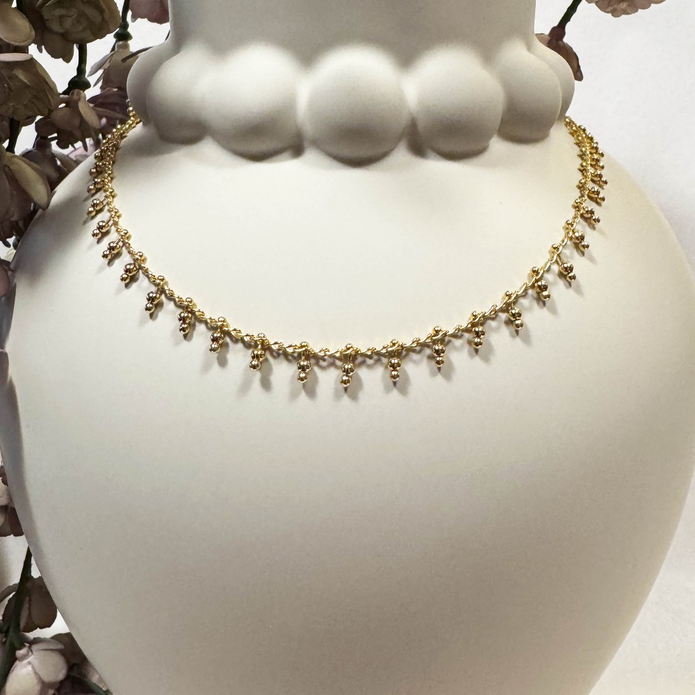 Kugelkette Gold
