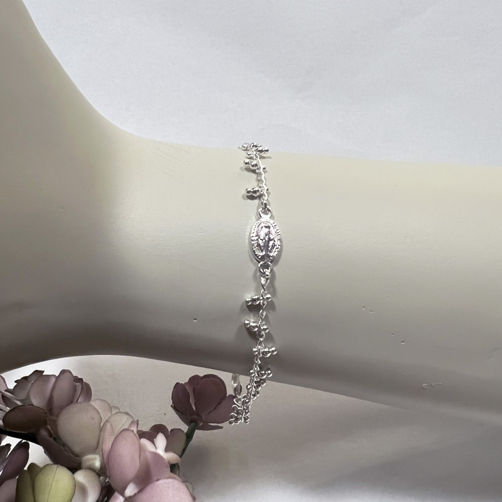 Bracelet vierge Argent