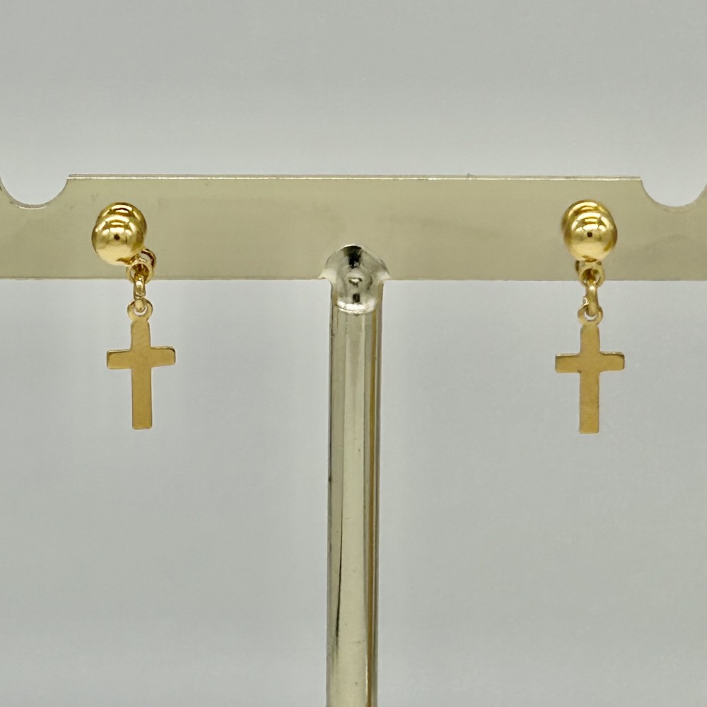 Studs Goldenes Kreuz