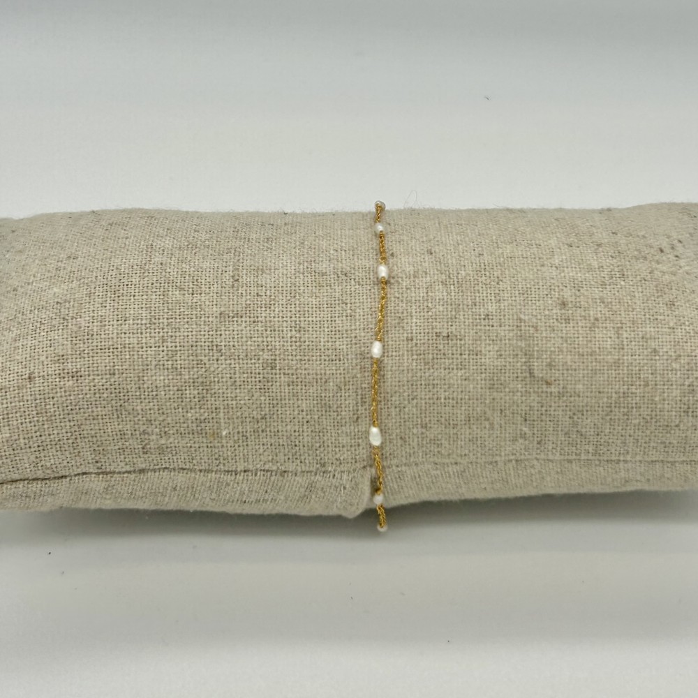 Bracelet Cheville Perles