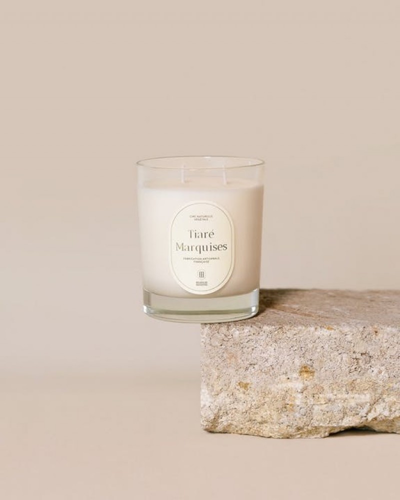 TIARE MARQUISE BOUGIE PARFUMEE DE MAISON MAISON