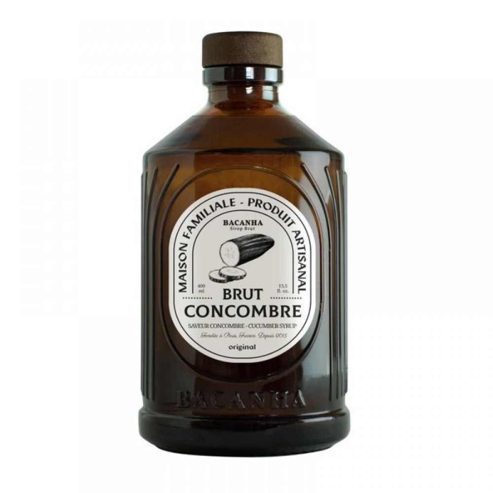 CONCOMBRE SIROP BRUT BIO DE BACANHA 400ML