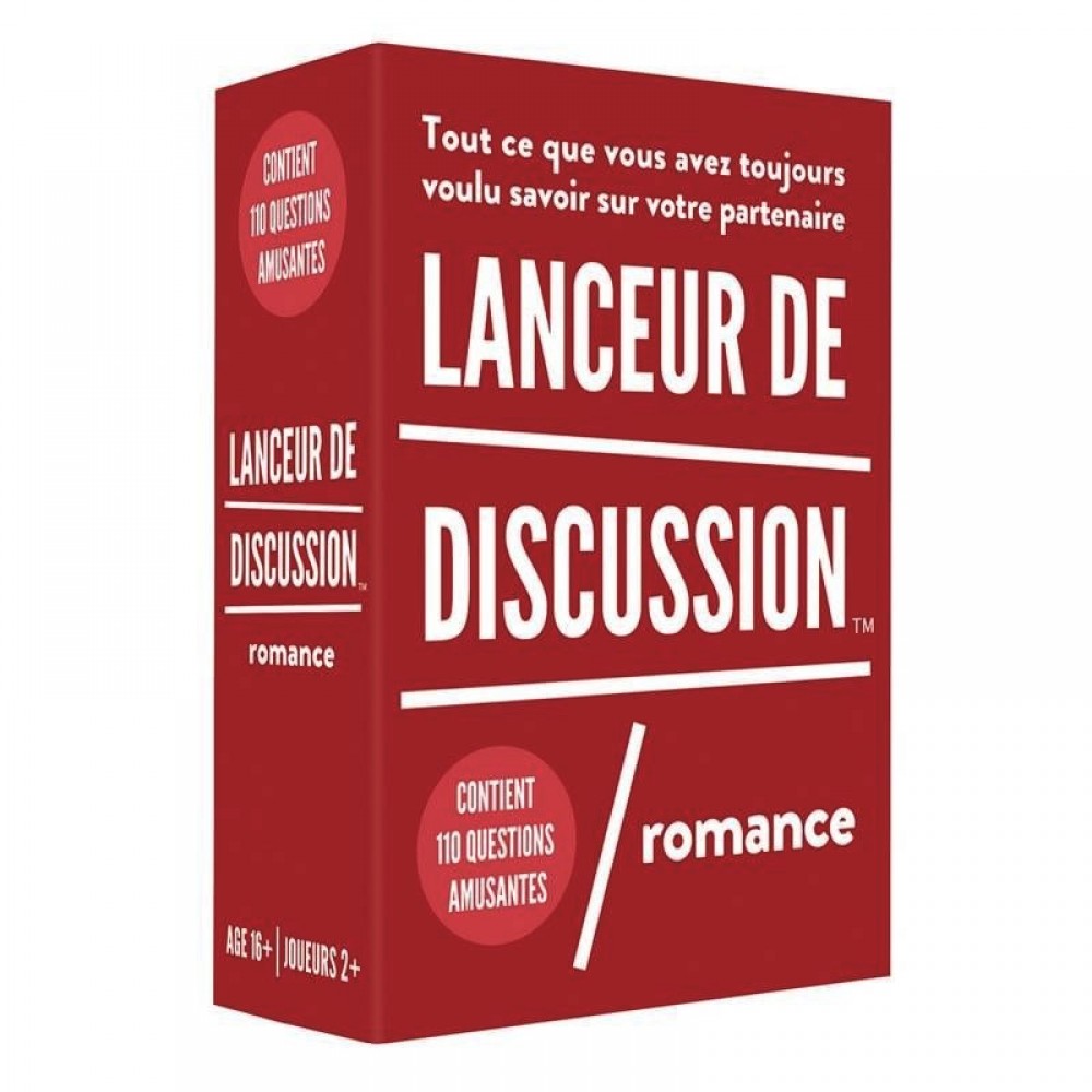 ROMANCE - LANCEUR DE DISCUSSION