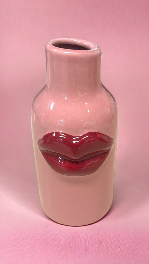 Photo de VASE PINK LIPS XS