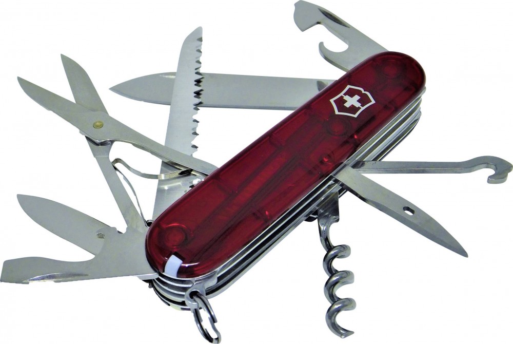 VICTORINOX, Huntsman red