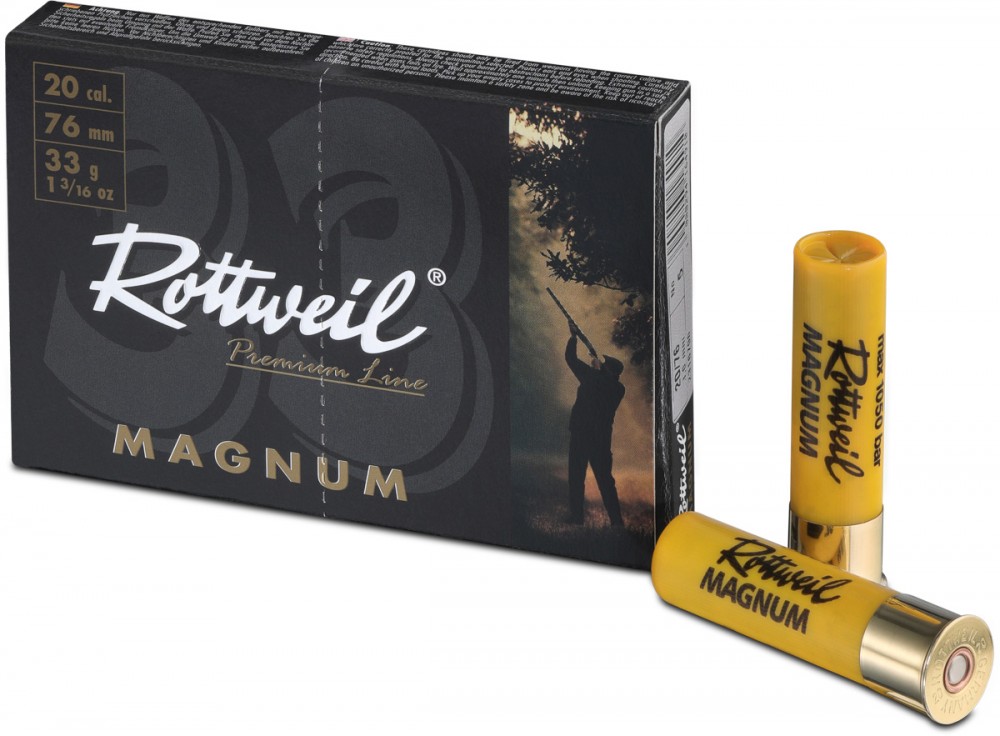 ROTTWEIL, Magnum, 20/76, 33 g, 37 mm, 10 cartouches