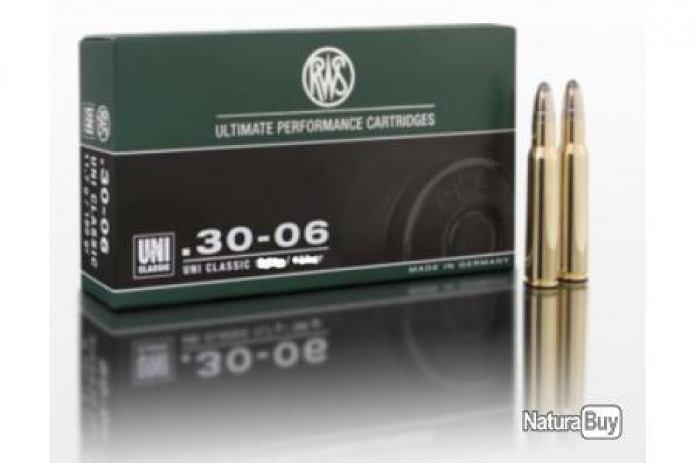 RWS, .30-06, Uni Classic, 200 gr, 13 g, 20 cartouches