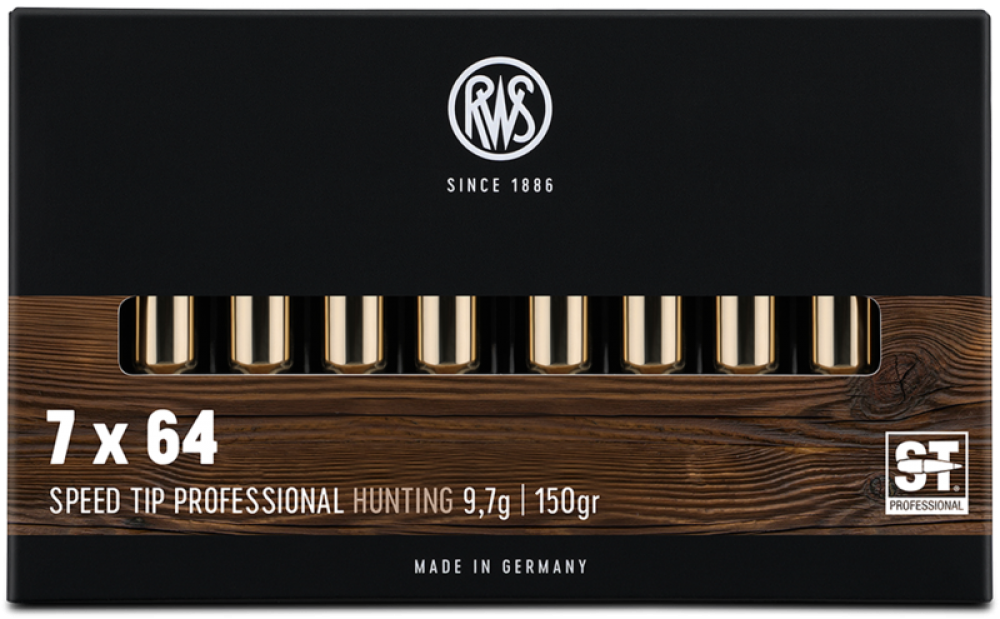 RWS ,7x64, SPEED TIP HUNING, 9.7g, 150gr, 20 cartouches