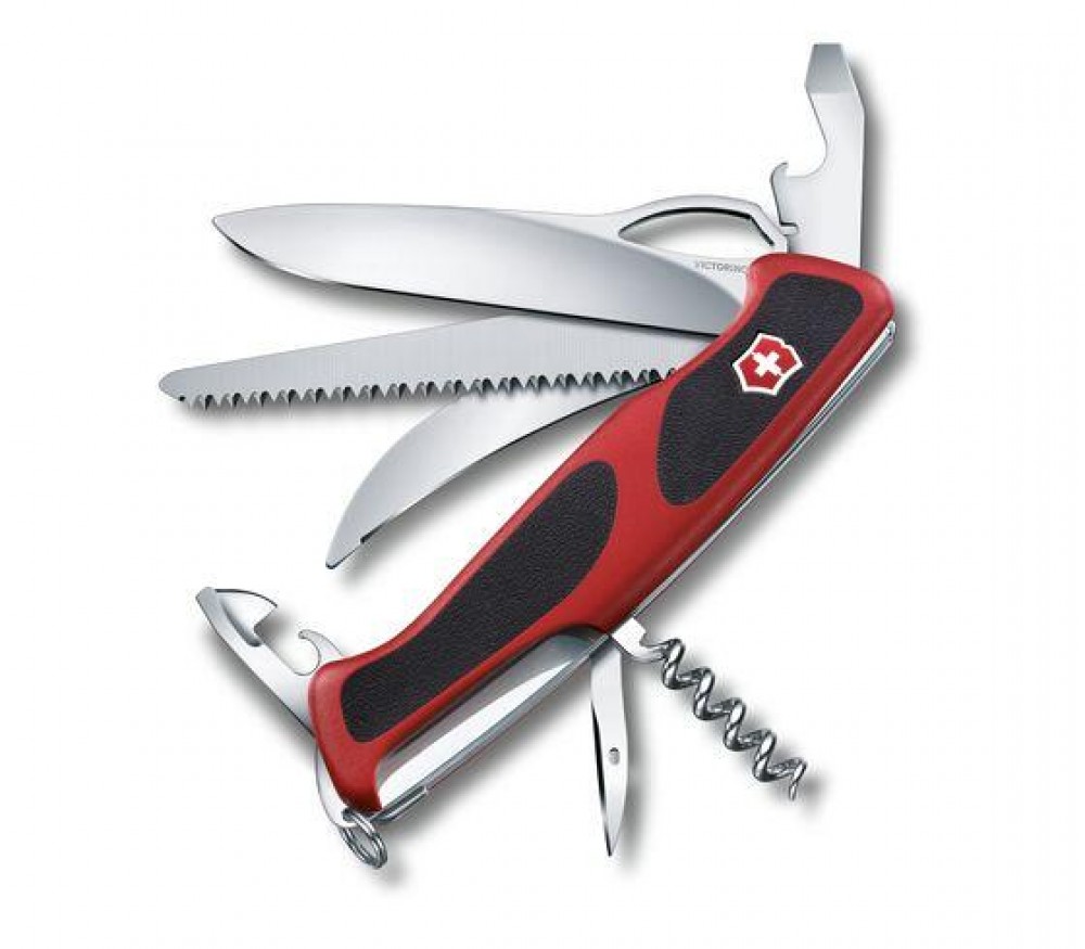 VICTORINOX, RngGrip 57 red/black