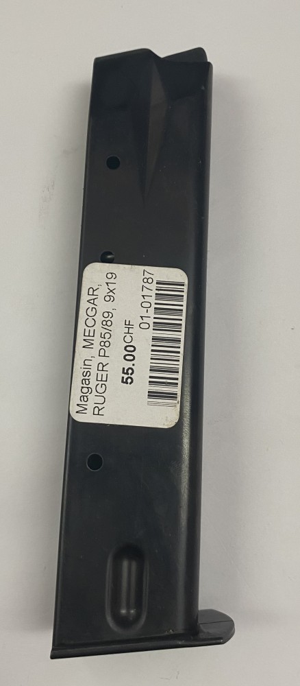 Magasin, MECGAR, RUGER P85/89, 9x19