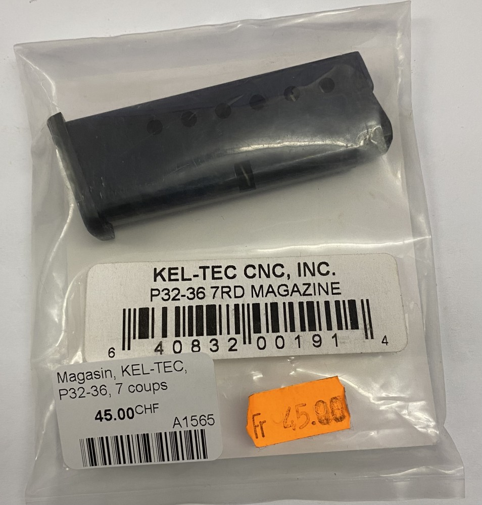 Magasin, KEL-TEC, P32-36, 7 coups