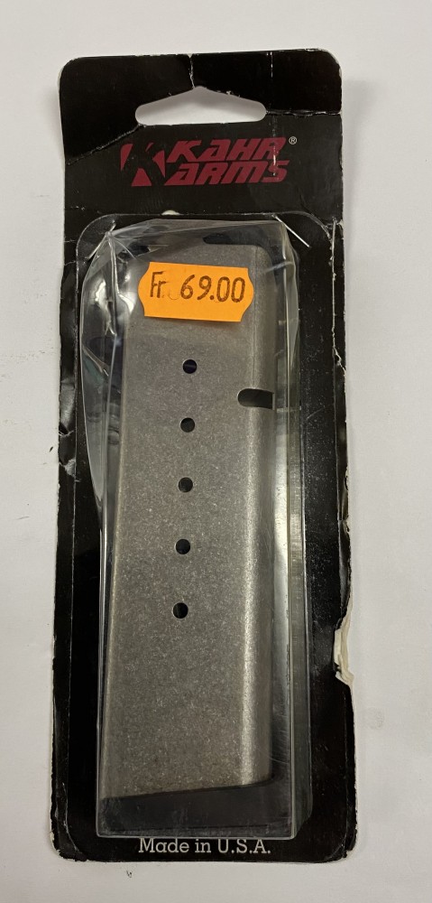 Magasin, KAHR, .45 ACP, 7 coups