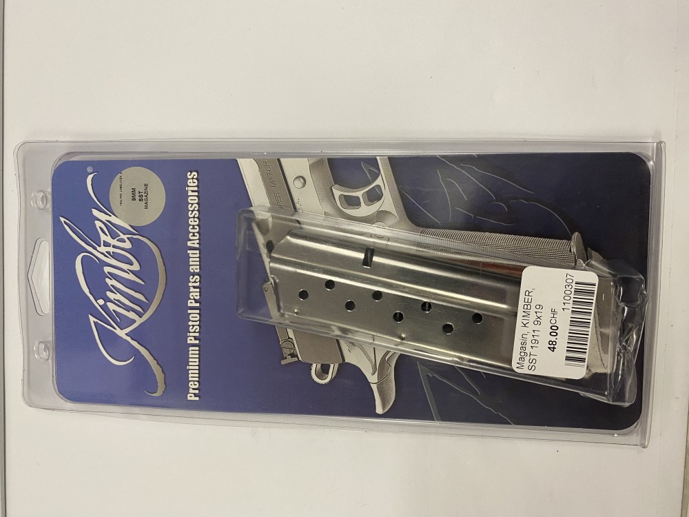 Magasin, KIMBER, SST 1911 9x19