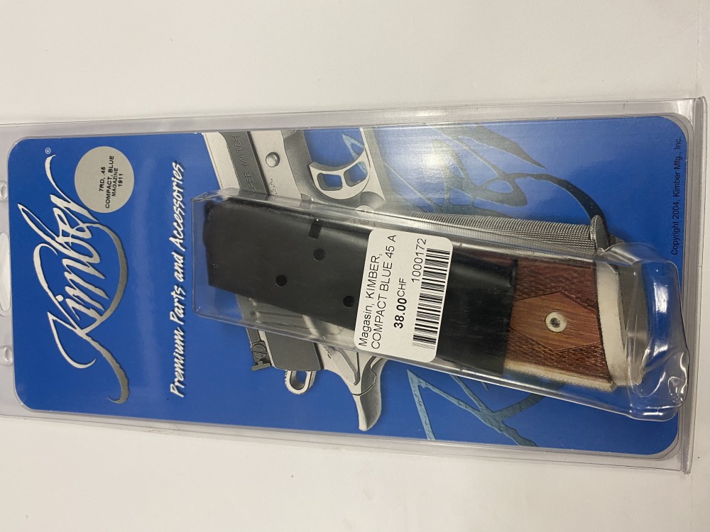 Magasin, KIMBER, COMPACT BLUE 45 ACP 1911