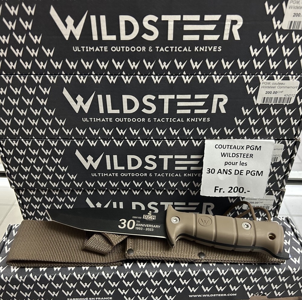Photo de PGM, couteau Wildsteer Co