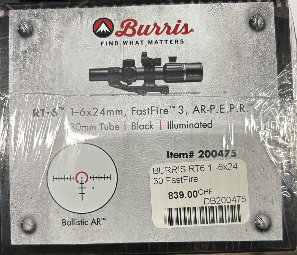 Photo de BURRIS RT6 1.-6x24  30