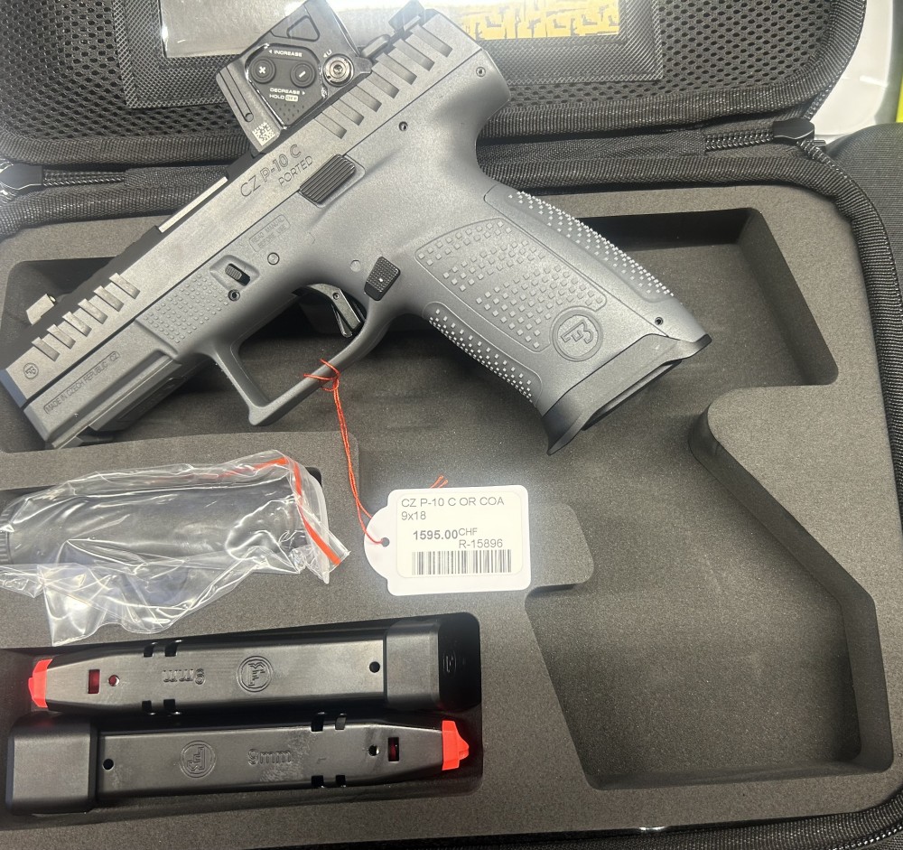 Photo de CZ P-10 C OR COA 9x19