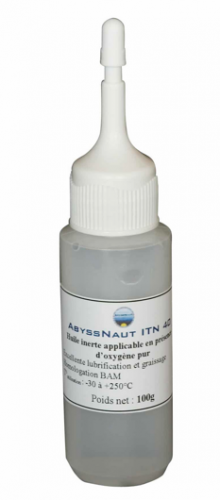 HUILE COMPATIBLE OXYGÈNE ET MÉLANGE SUROXYGÉNÉ 100 gr ABYSSNAUT