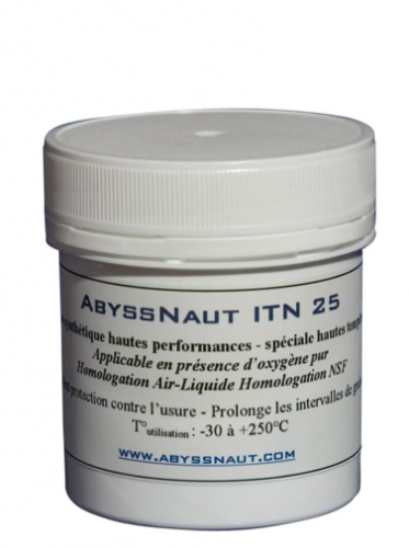 GRAISSE COMPATIBLE OXYGÈNE OU MÉLANGE SUROXYGÉNÉ 100 gr ABYSSNAUT