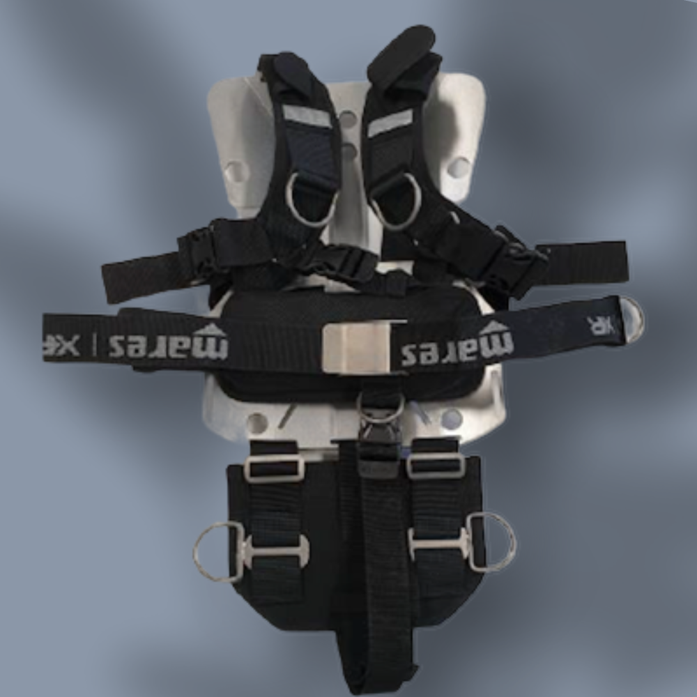 METAL BACK PLATE W 7 KG /HARNESS HORIZON