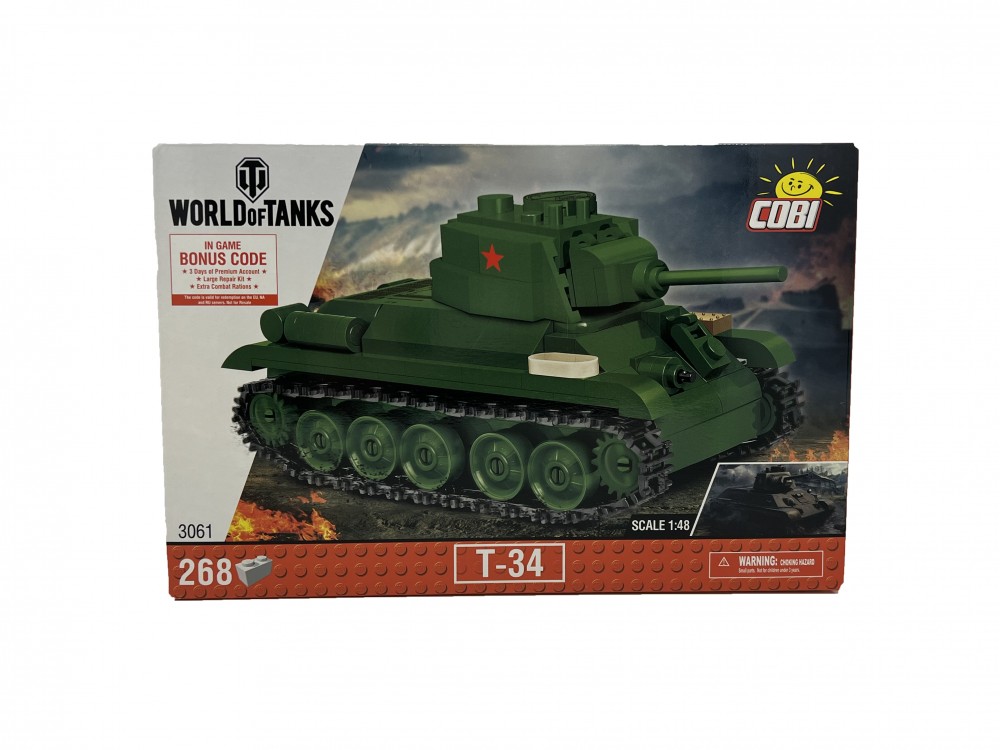 World of Tanks, T-34,268pces