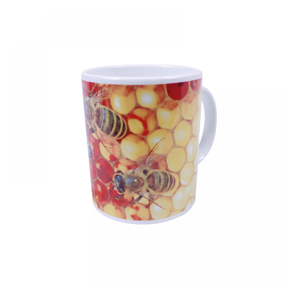 Mug alveoles abeilles