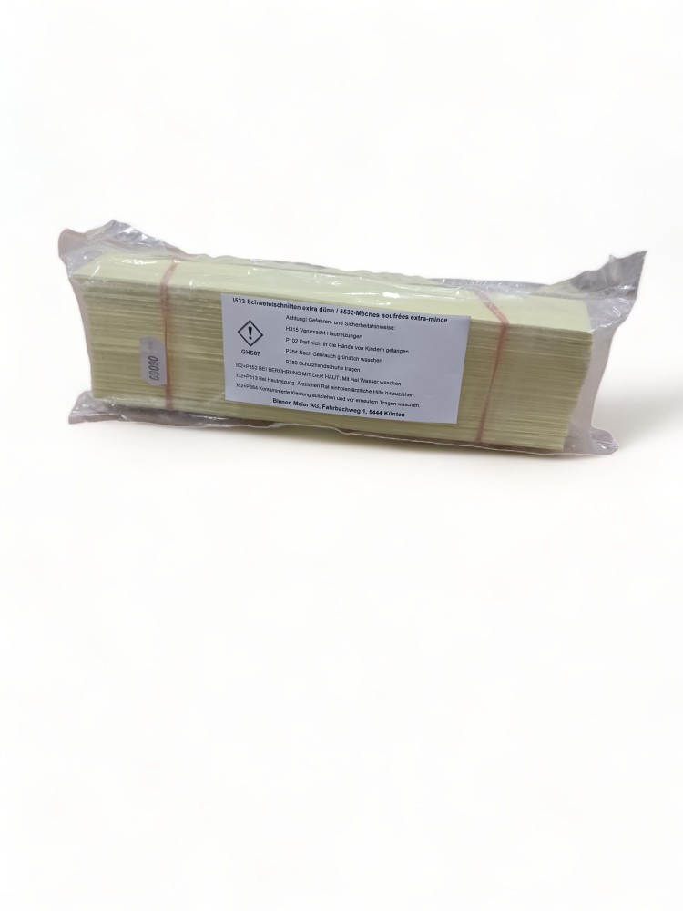 Mèches soufrées extra-minces, 500 gr