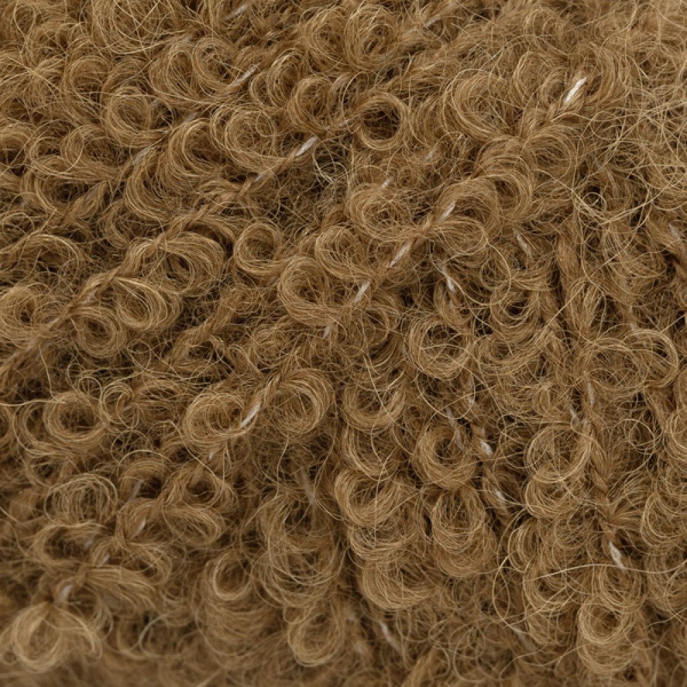 8904 Châtaigne Alpaca Bouclé uni