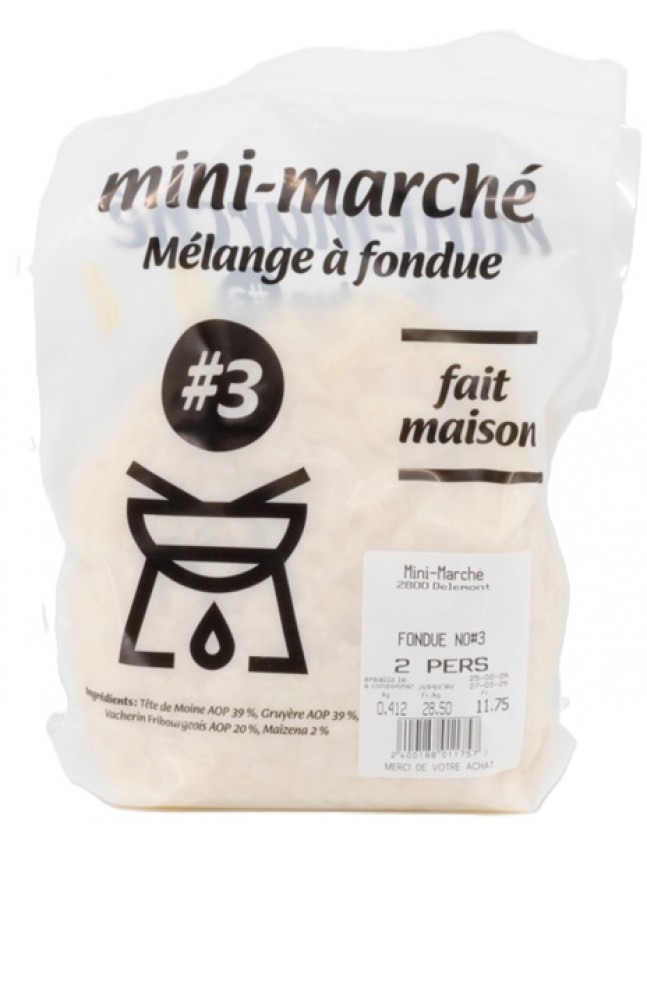 Photo de FONDUE NO#3 400G