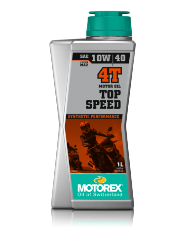 MOTOREX TOP SPEED 4T 10W/40 1LT