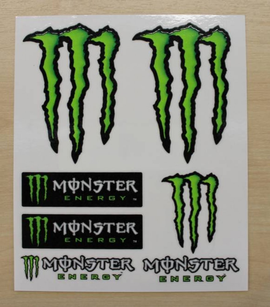AUTOCOLLANT MONSTER 07