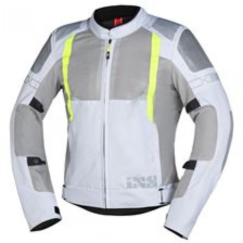 BLOUSON IXS TRIGONIS-AIR GRIS-BLANC