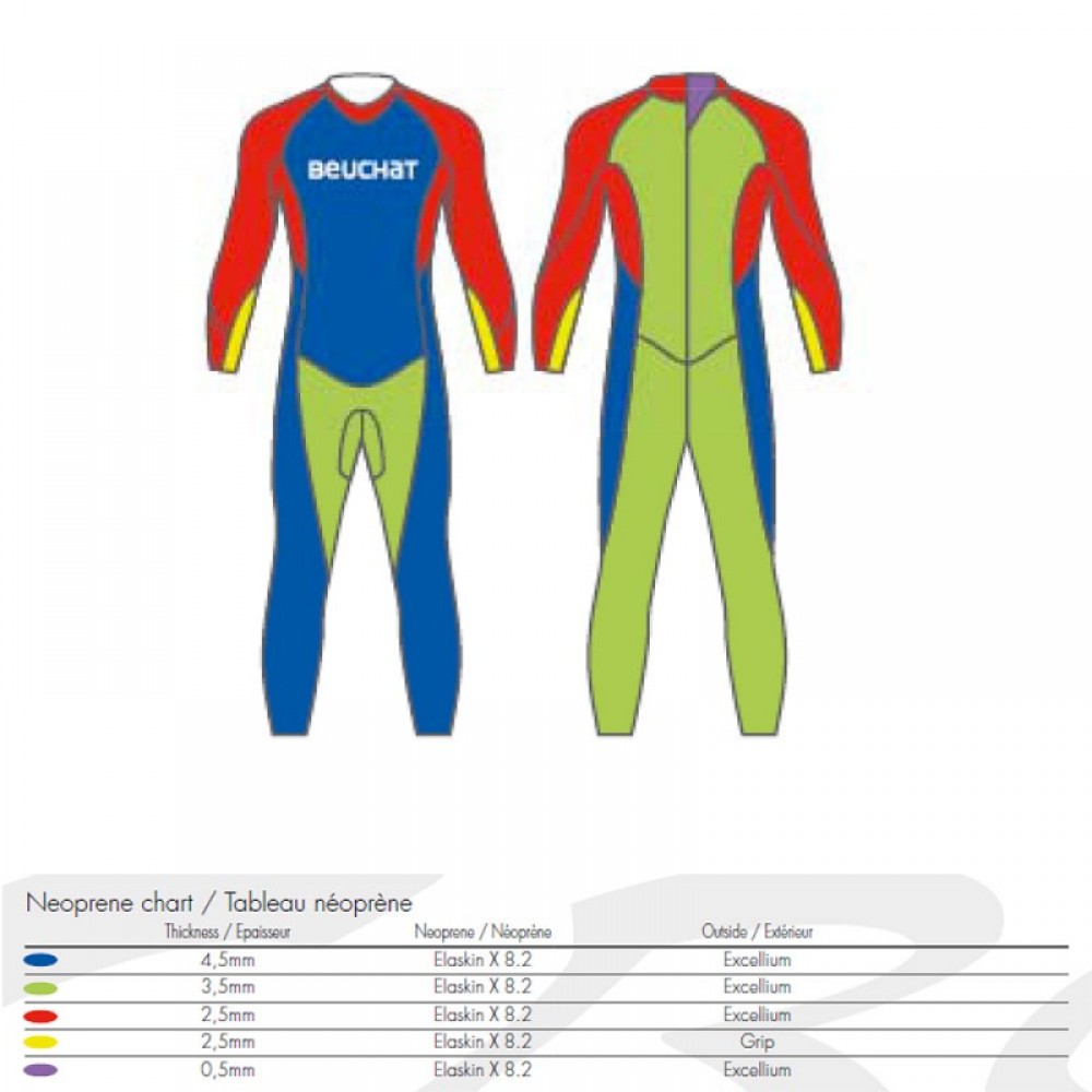 Combinaison natation Beuchat C200 homme