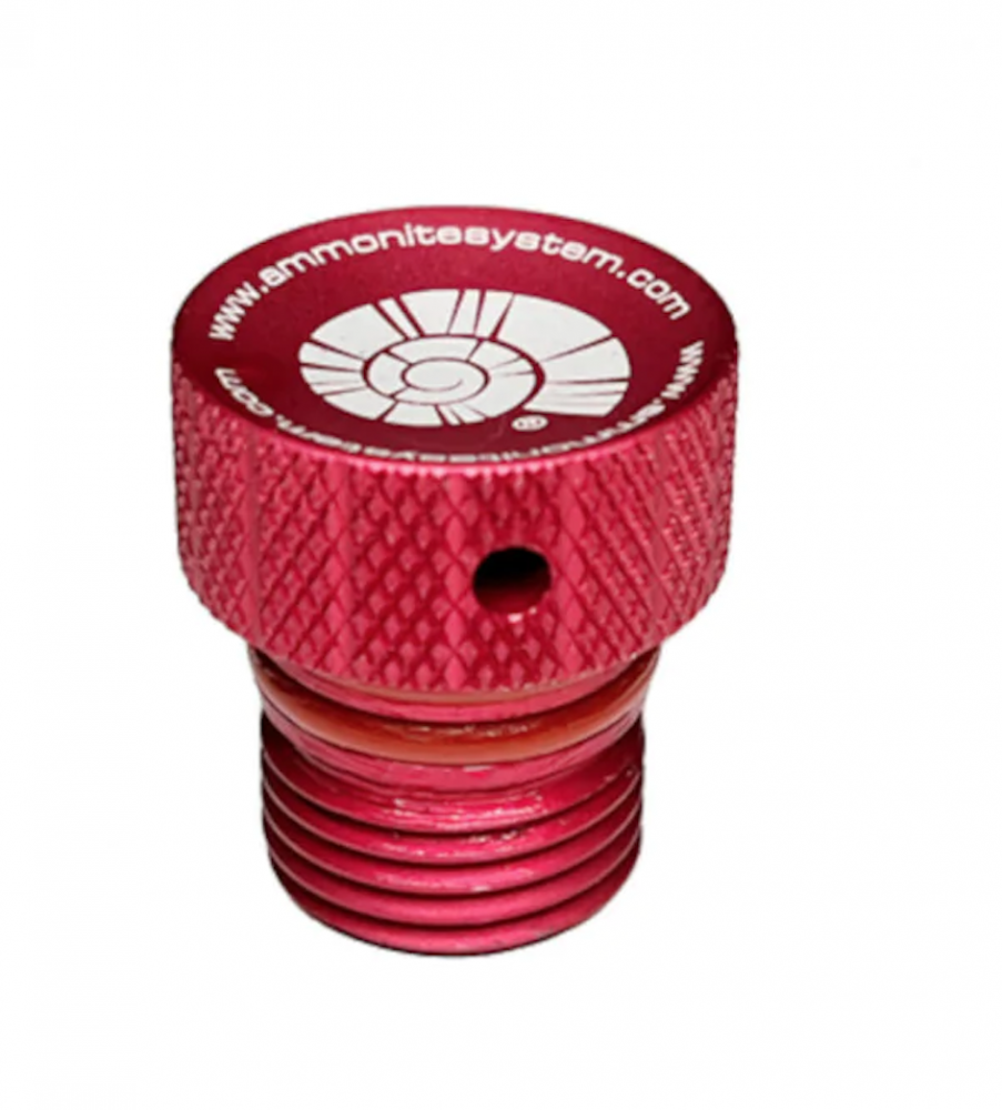 Bouchon rouge d'accu Ammonite Thermo