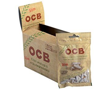 OCB BIO slim filtre 120 pc