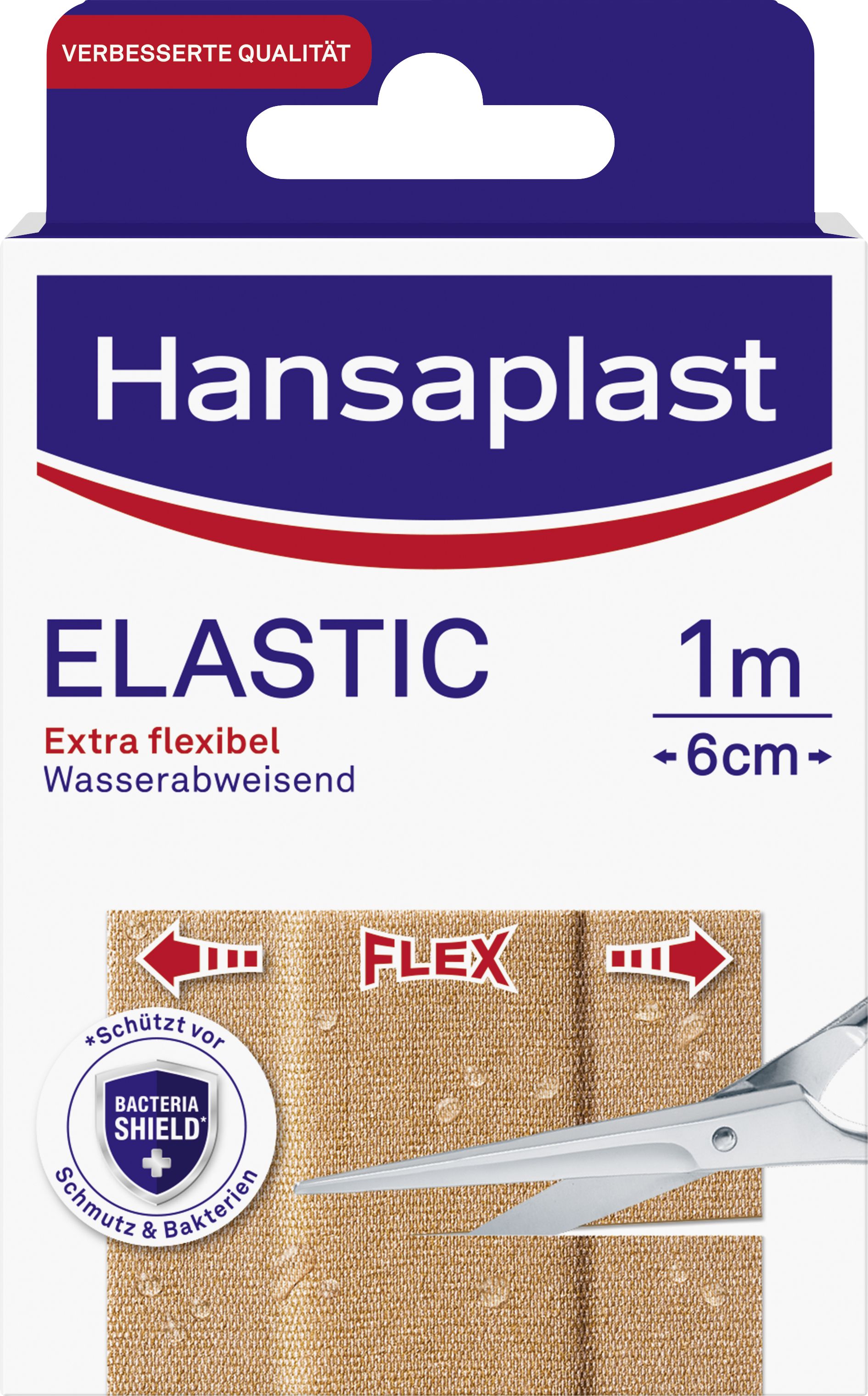 Hansaplast elastic 1mx6cm 1 pc