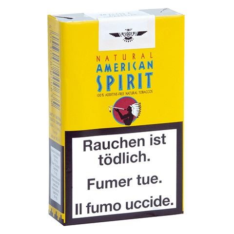 American Spirit jaune box 20 p