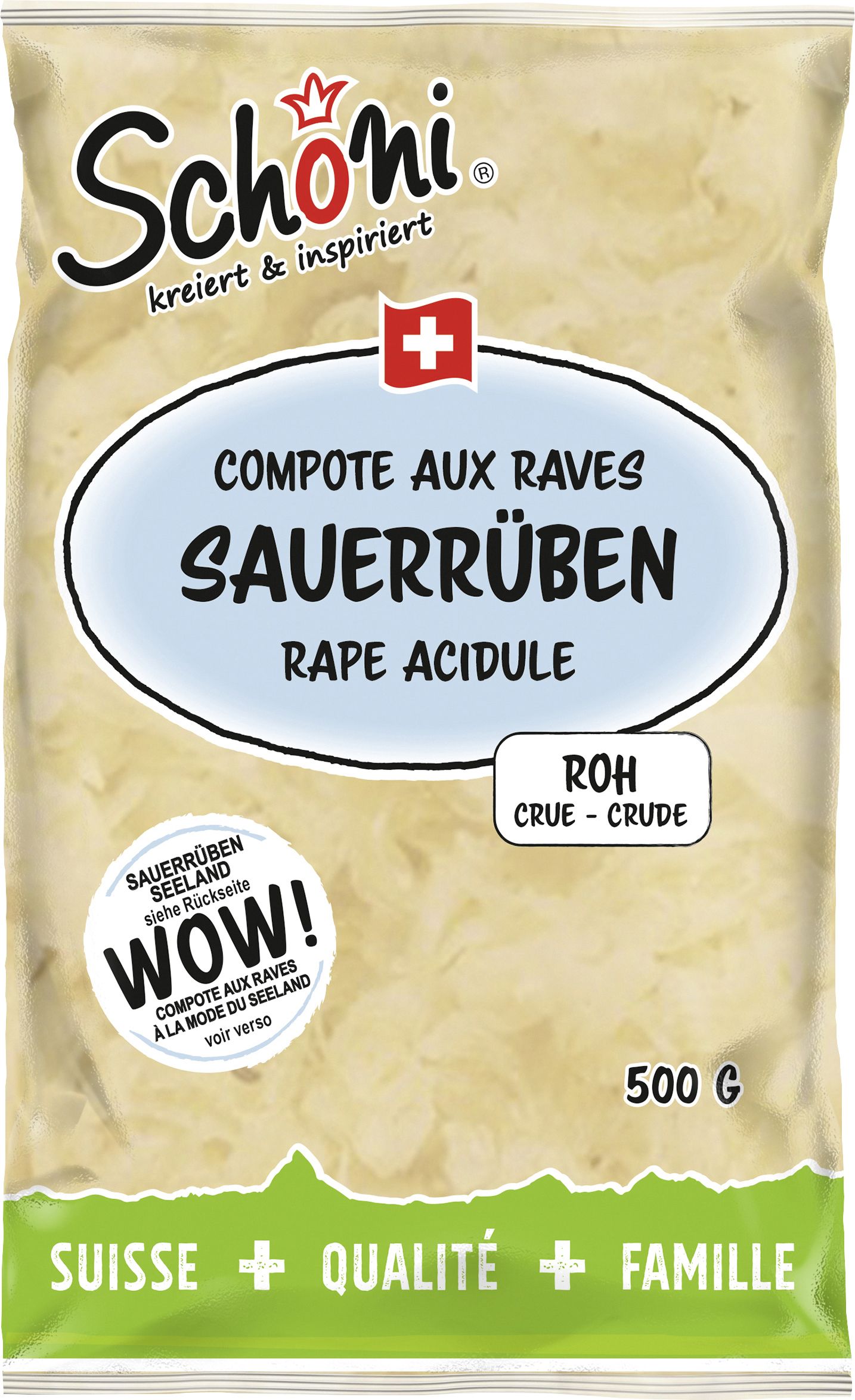 Raves en compote 500 (10)/Schöni