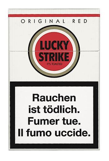 Lucky Strike original red 20 pc box