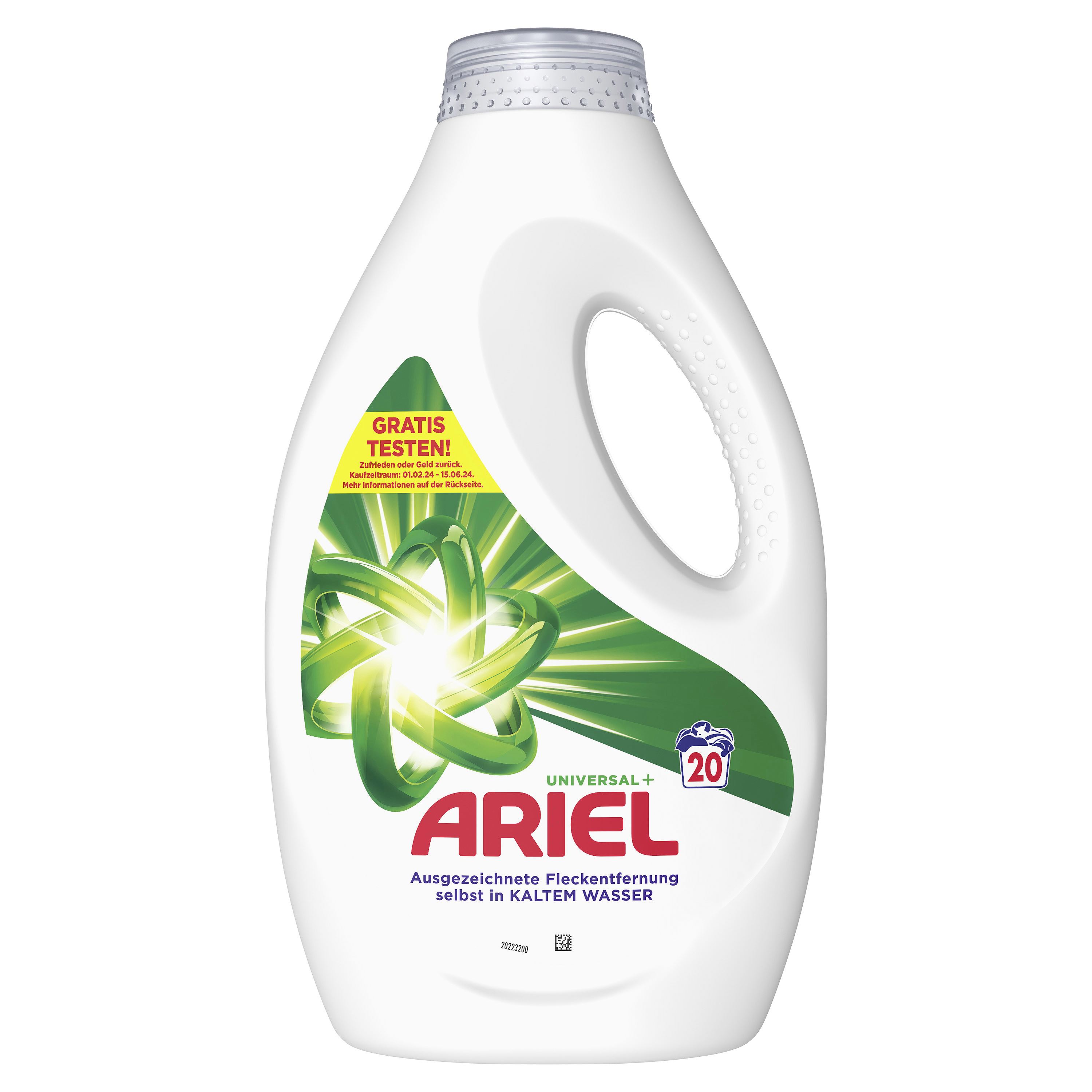 Ariel liquide regular 20 LAV 1L